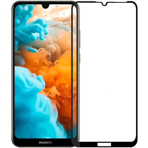 Защитное стекло 5D для Huawei Y6 (2019) / Y6S Black