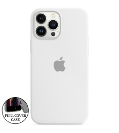 Силикон Original Round Case Apple iPhone 13 Pro Max (06) White