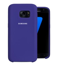 Силиконовый чехол Original Case Samsung Galaxy S7 (Фиолетовый)