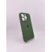 Силикон Original RoundCam Case Apple iPhone 14 Pro (73) Forest Green