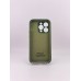 Силикон Original RoundCam Case Apple iPhone 14 Pro (73) Forest Green