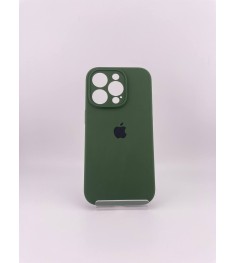 Силикон Original RoundCam Case Apple iPhone 14 Pro (73) Forest Green