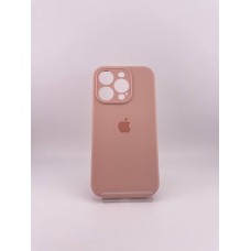 Силикон Original RoundCam Case Apple iPhone 15 Pro (08) Pink Sand