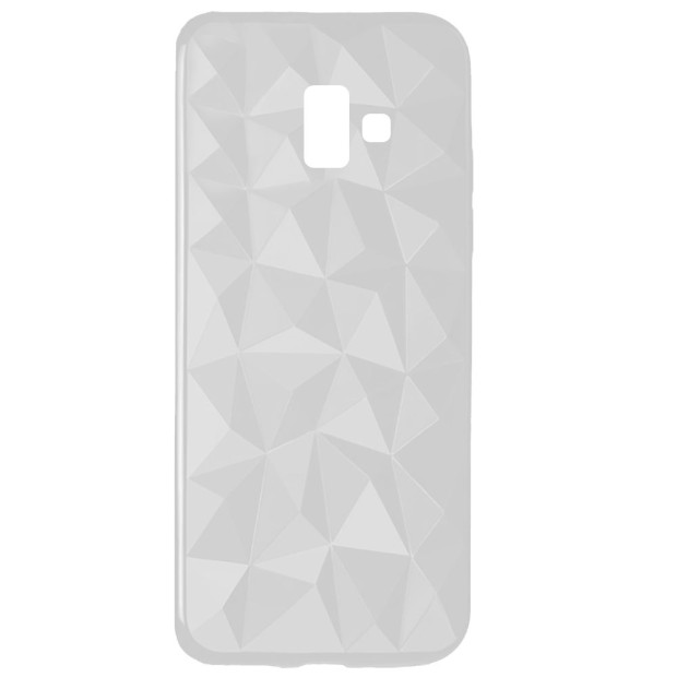 Силиконовый чехол Prism Case Samsung Galaxy J6 Plus (2018) J610 (прозрачный)