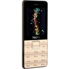 Мобильный телефон Tecno T372 Triple Sim (Champagne Gold)