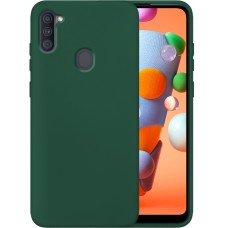 Силикон Original 360 Case Samsung Galaxy M11 / A11 (Тёмно-зелёный)