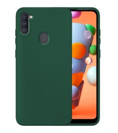 Силикон Original 360 Case Samsung Galaxy M11 / A11 (Тёмно-зелёный)
