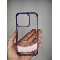 Накладка Octagon Crystal Case Apple IPhone 14 Pro (Фиолетовый)