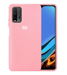 Силикон Original 360 Case Logo Xiaomi Redmi 9T (Розовый)