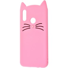 Силикон Kitty Case Huawei P Smart Plus / Nova 3i (Розовый)