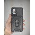 Бронь-чехол Ring Serge Armor ShutCam Case Xiaomi Poco X4 Pro 5G (Чёрный)