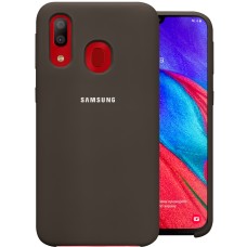 Силикон Original Case Samsung Galaxy A40 (2019) (Коричневый)
