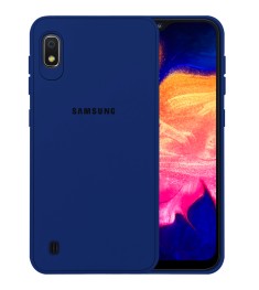 Силиконовый чехол Junket Case Samsung Galaxy A10 (2019) (Синий)