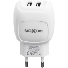 СЗУ-адаптер MOXOM (KH-69) + Lightning-кабель 2.1A 2USB