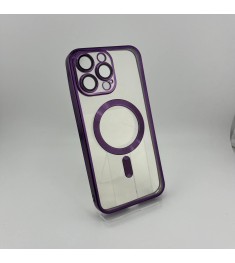 Чехол UMKU Shining with MagSafe Apple iPhone 15 Pro Max (Purple)