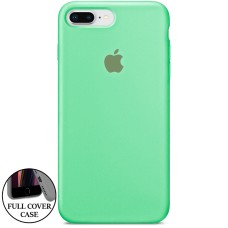 Силикон Original Round Case Apple iPhone 7 Plus / 8 Plus (49) Aquamarine