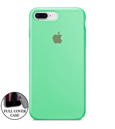 Силикон Original Round Case Apple iPhone 7 Plus / 8 Plus (49) Aquamarine