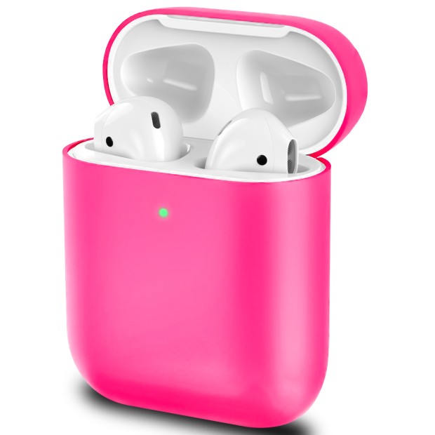 Чехол для наушников Slim Case Apple AirPods (31) Barbie Pink