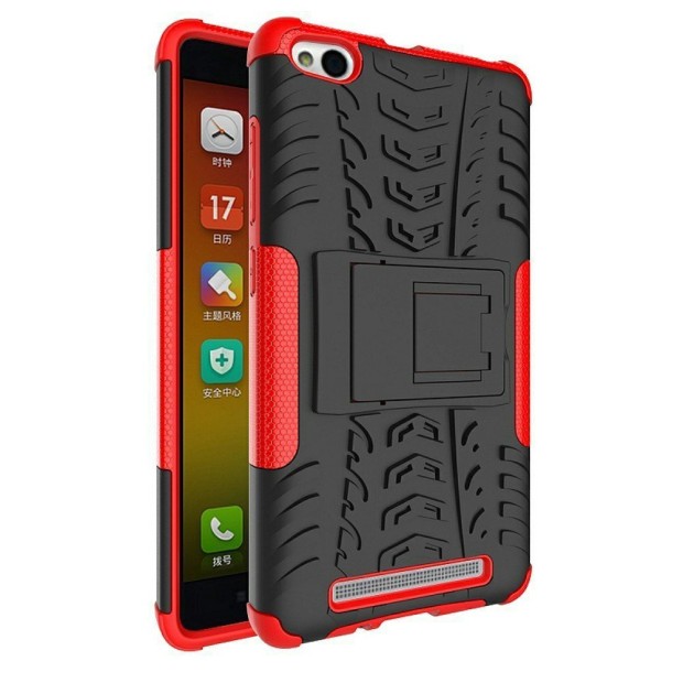 Накладка Tire Protection Xiaomi Redmi 3s / 3 Pro (Красный)