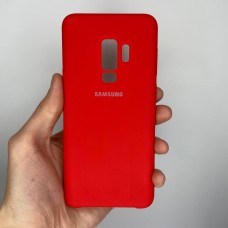Силикон Original Case Logo Samsung Galaxy S9 Plus (Красный)