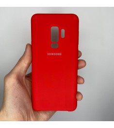 Силикон Original Case Logo Samsung Galaxy S9 Plus (Красный)