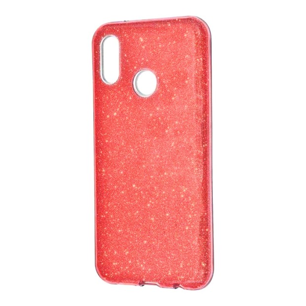 Силиконовый чехол Glitter Xiaomi Mi6x / Mi A2 (Красный)