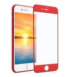 Защитное стекло 5D Apple iPhone 7 / 8 Red