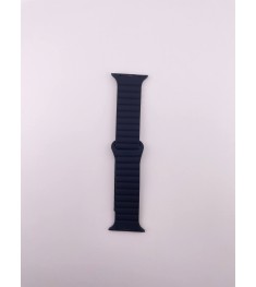 Ремешок Apple Watch Ribbed Silicone Shine 42 / 44 / 45 / 49mm (07) Black