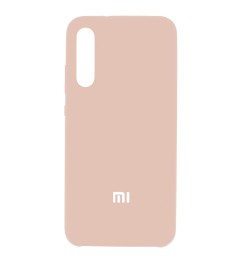 Силиконовый чехол Original Case Xiaomi Mi A3 (Пудровый)