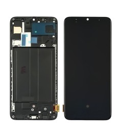 Дисплей для Samsung A705 Galaxy A70 (2019) с чёрным тачскрином и чёрной корпусно..