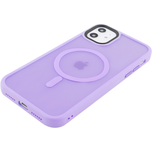 Чехол WAVE Matte Insane Case with MagSafe iPhone 11 (Light Purple)