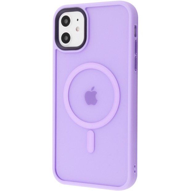 Чехол WAVE Matte Insane Case with MagSafe iPhone 11 (Light Purple)