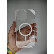 Накладка Monblan Magsafe Apple iPhone 13 Pro Max (Прозрачный)