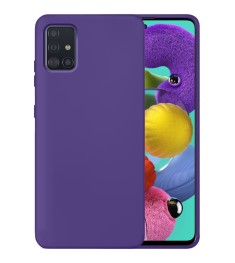 Силикон Original 360 Case Samsung Galaxy A51 (2020) (Сиреневый)