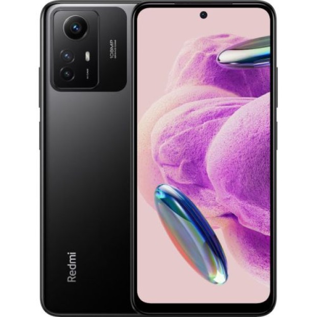 Мобильный телефон Xiaomi Redmi Note 12S 8/256gb NFC EU (Onyx Black) (Уценка) (2 Категория)