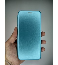 Чехол-книжка Оригинал Xiaomi Redmi Note 9 / Redmi 10X (Голубой)