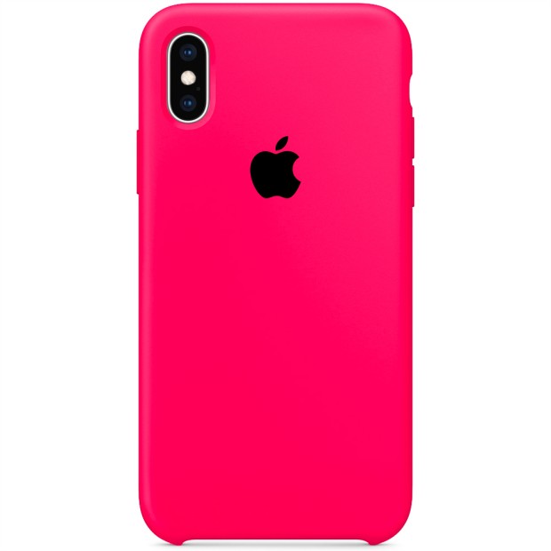 Чехол Силикон Original Case Apple iPhone X / XS (31) Barbie Pink