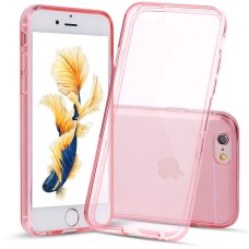 Силиконовый чехол QU Case Apple iPhone 6 / 6s (Розовый)