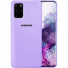 Силикон Original Case Samsung Galaxy S20 Plus (Фиалковый)