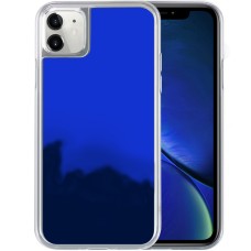 Чехол Aquarium Color Sand Apple iPhone 11 (Тёмно-синий)