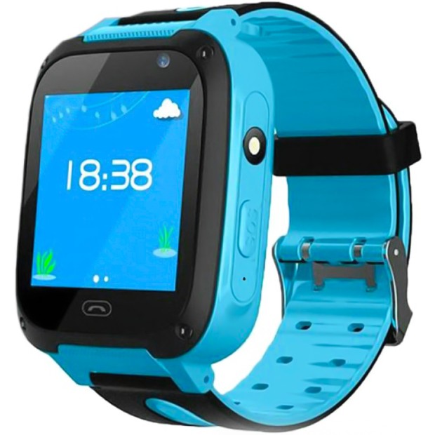 Детские смарт-часы Smart Baby Watch S5 (Blue)