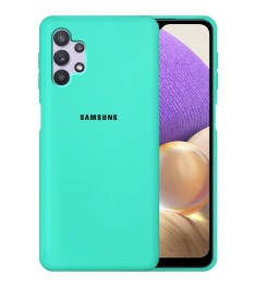 Силикон Original Case Samsung Galaxy A32 (2021) (Бирюзовый)