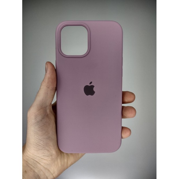 Силикон Original Case Apple iPhone 12 Pro Max (01) Bilberry