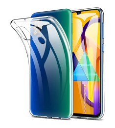 Силиконовый чехол WS Samsung Galaxy M30s (2019) (прозрачный)