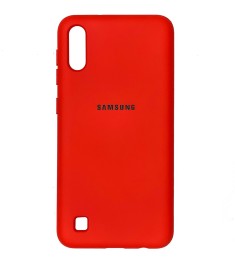 Силикон Original Case (HQ) Samsung Galaxy A10 / M10 (2019) (Красный)