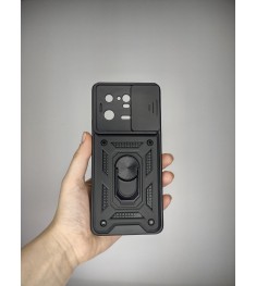 Бронь-чехол Ring Serge Armor ShutCam Case Xiaomi 13 Pro (Чёрный)