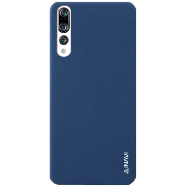 Силиконовый чехол iNavi Color Huawei P20 Pro (темно-синий)