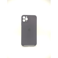 Силикон Original Square RoundCam Case Apple iPhone 11 Pro Max (Eggplant)