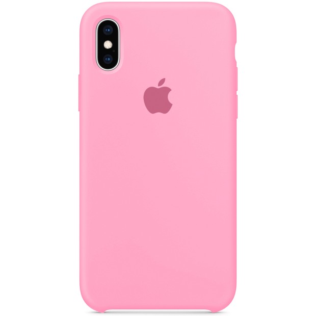 Чехол Силикон Original Case Apple iPhone X / XS (36) Candy Pink