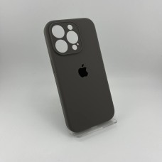 Силикон Original RoundCam Case Apple iPhone 15 Pro (19) Dark Grey